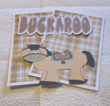 Buckaroo Horse - Mat Set