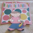 Back to School Girl 4 - Mat Set