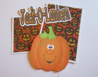 Jack O Lantern Pumpkin - Mat Set