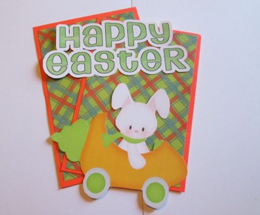 Happy Easter Bunny Cart - Mat Set