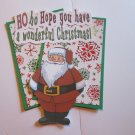 Ho Ho Hope You Have A Wonderful Christmas 3 - Mat Set Ho Ho Hope You Have A Wonderful Christmas 3 - Mat Set
