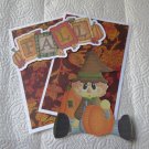 Fall Scarecrow 2 - Mat Set
