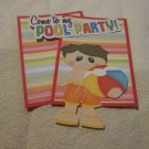 Come To My Pool Party Boy - Mat Set