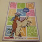 Owl Learn - Chipboard Item and Sewn Mat - Mat Set