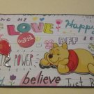 Pooh Cupid - Chipboard Item and Sewn Mat - Mat Set