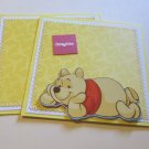 Pooh Imagine - Chipboard Item and Sewn Mat - Mat Set