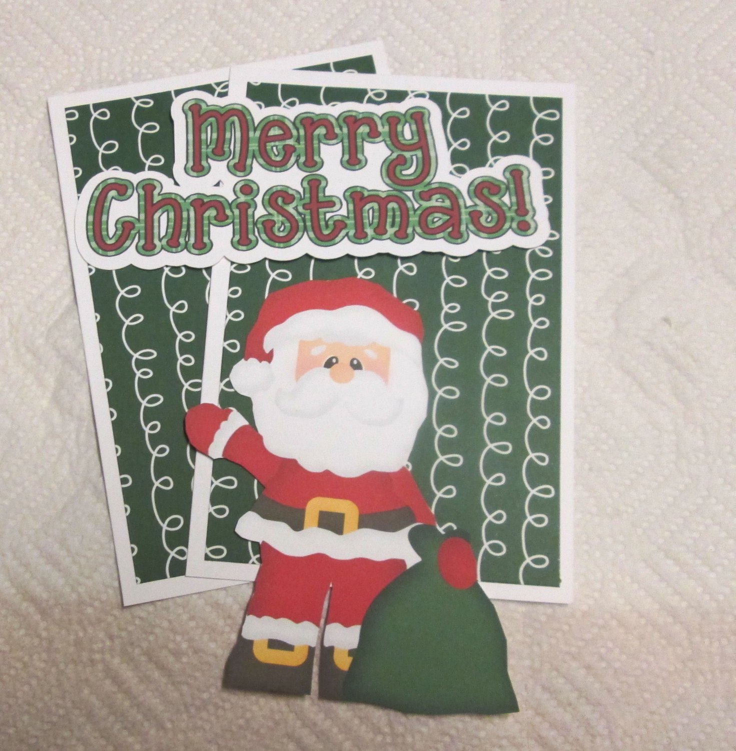 Merry Christmas Santa B - Mat Set