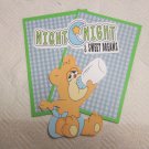 Night Night and Sweet Dreams Bear Boy - Mat Set