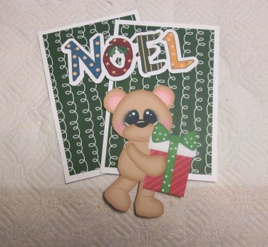 Noel Bear 2 - Mat Set