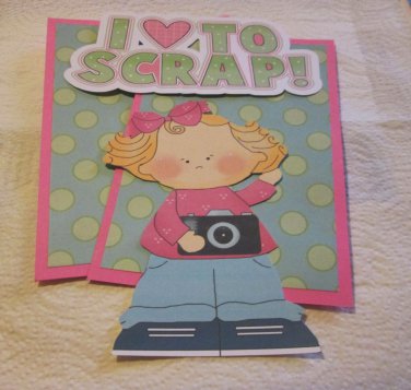 I Love To Scrap - Mat Set