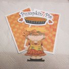Pumpkin Pie Girl - Mat Set