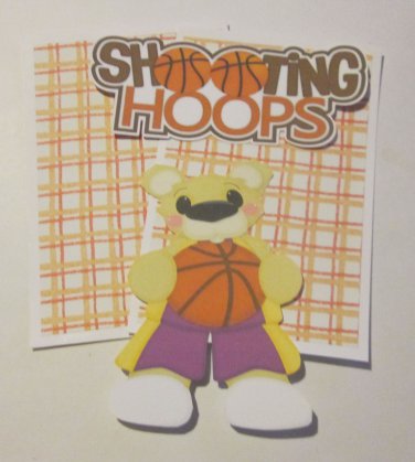 Shooting Hoops Bear - Mat Set