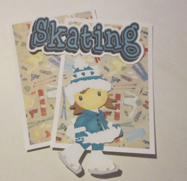 Skating Girl - Mat Set