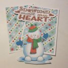 Snowmen Melt My Heart a - Mat Set