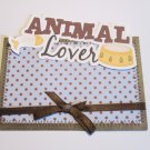 Animal Lover Cat Title ac- Sewn Mat and Piece - Mat Set