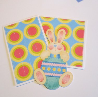 Easter Bunny ac- Sewn Mat and Piece - Mat Set