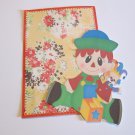Christmas Boy ac - Sewn Mat and Piece - Mat Set
