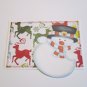 Frosty Red ac - Sewn Mat and Piece - Mat Set