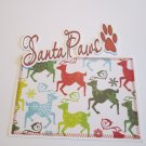 Santa Paws Title ac - Sewn Mat and Piece - Mat Set