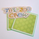 The Zoo Crew Title ac - Sewn Mat and Piece - Mat Set