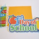 1st Day of School Title ac1 - Sewn Mat and Piece - Mat Set
