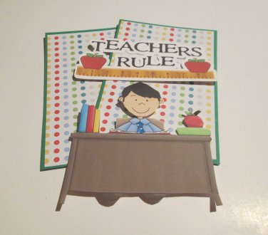 Teachers Rule Man - Mat Set