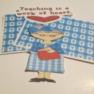 Teaching Is A Work of Heart 1 - Mat Set
