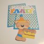 Time To Party Boy Bear - Mat Set
