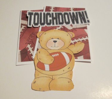 Touchdown Football Bear - Mat Set