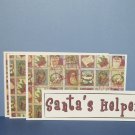Santa's Helper - 4pc Mat Set