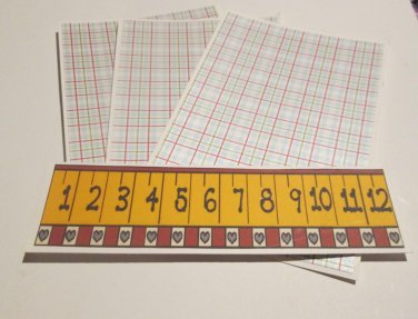 Ruler a - 4pc Mat Set