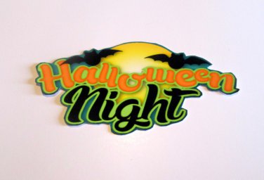 Halloween Night - Printed Title Double Thick