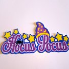 Hocus Pocus - Printed Title Double Thick