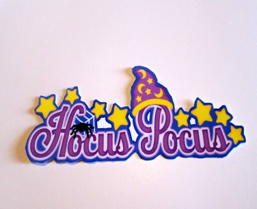 Hocus Pocus - Printed Title Double Thick