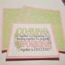 Coming Together - Title/Saying Mat Set