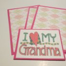 I Love My Grandma - Title/Saying Mat Set