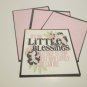 It's The Little Blessings - Title/Saying Mat Set