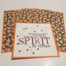 Halloween Spirit of Things - Title/Saying Mat Set