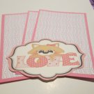 Love Cat a - Title/Saying Mat Set