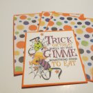 Trick or Treat Smell My Feet - Title/Saying Mat Set