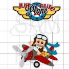 Just Plane Cute - White Border Printed Piece Set
