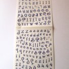 Americana Navy - Pathways - Alphabet Stickers
