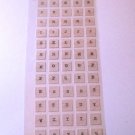 Blocks -Nostalgiques 1 - Alphabet Stickers