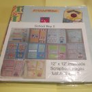 School Boy 2 - Premade 12x12 Scrapbook
