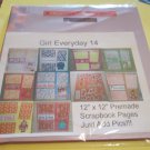 Girl Everyday 14 - Premade 12x12 Scrapbook