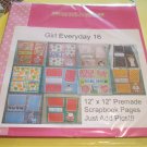 Girl Everyday 16 - Premade 12x12 Scrapbook