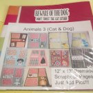 Animals 3 Cats & Dogs  - Premade 12x12 Scrapbook