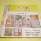 Boy/Girl  Everyday 20 - Premade 12x12 Scrapbook
