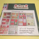 Christmas 14 - Premade 12x12 Scrapbook