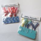 Set 12 - Handmade Ribbon Paper Clips